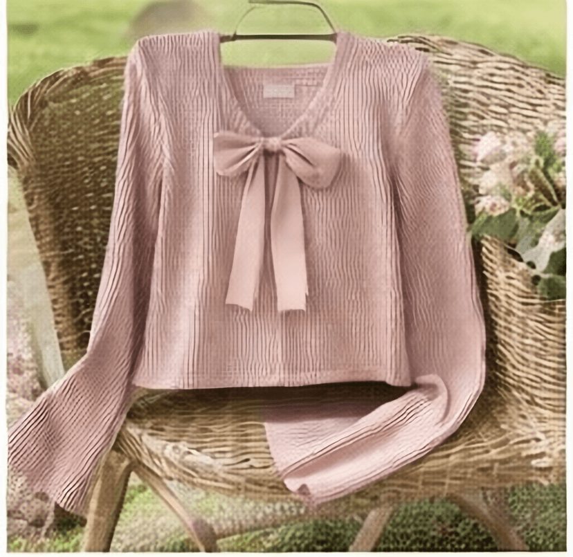 シルクタッチブラウス