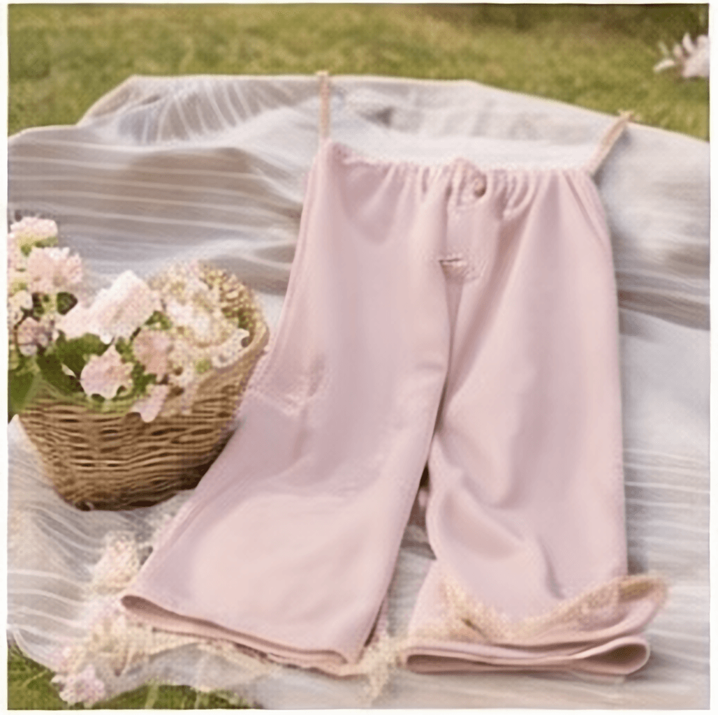 ワイドデニムパンツ